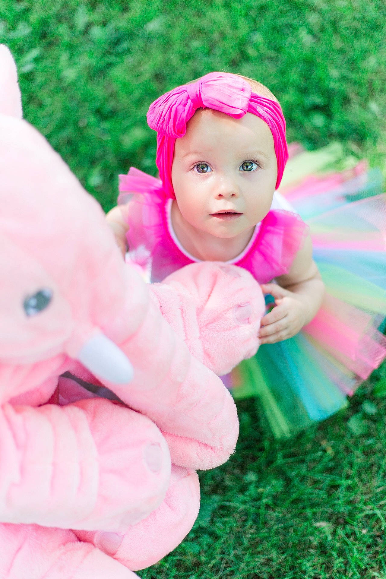 Annabel is registered to the contest to win money with this photo: beauty, cheek, child, eye, flower, fun, girl, grass, hair_accessory, happiness, infant, magenta, person, petal, pink, play, skin, smile, spring, toddler