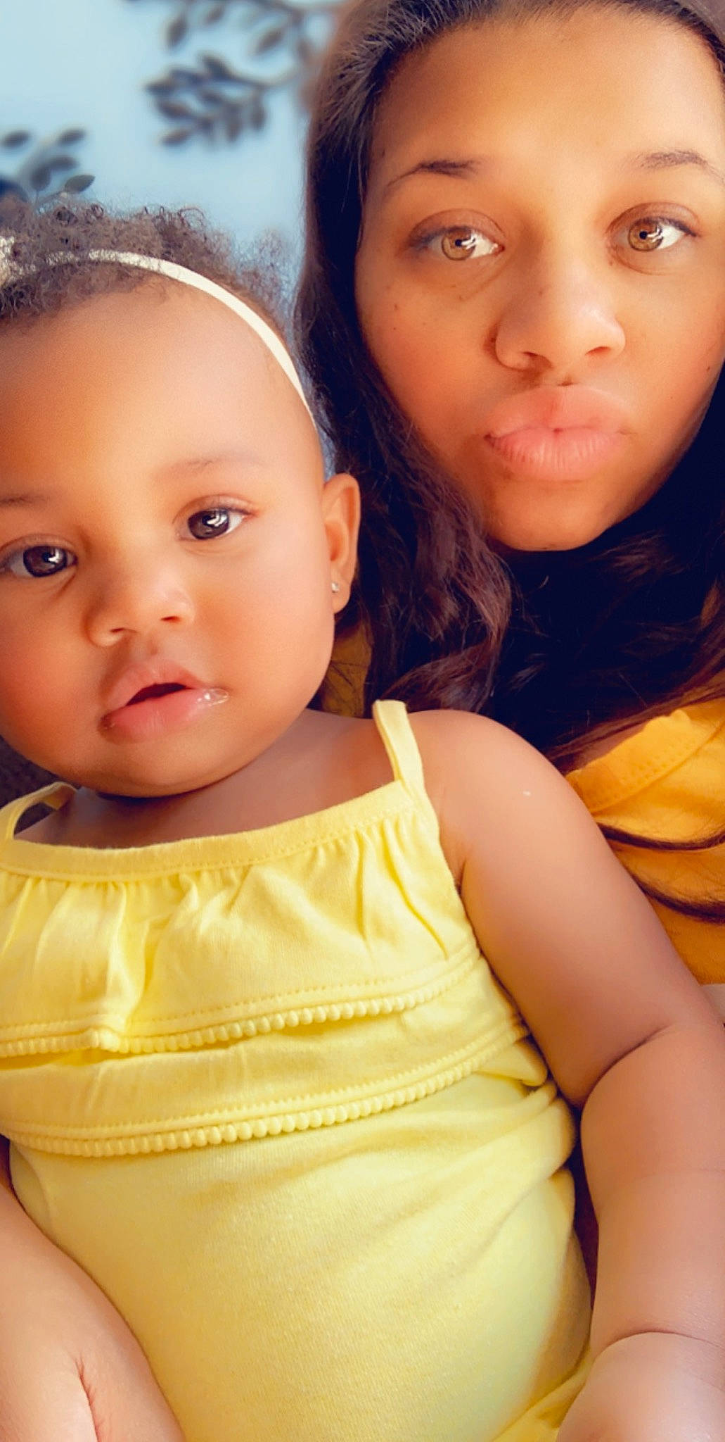 Kennedy is registered to the contest to win money with this photo: baby, beauty, black_hair, cheek, child, chin, eye, eyebrow, face, forehead, fun, head, iris, lip, mother, nose, person, skin, smile, toddler