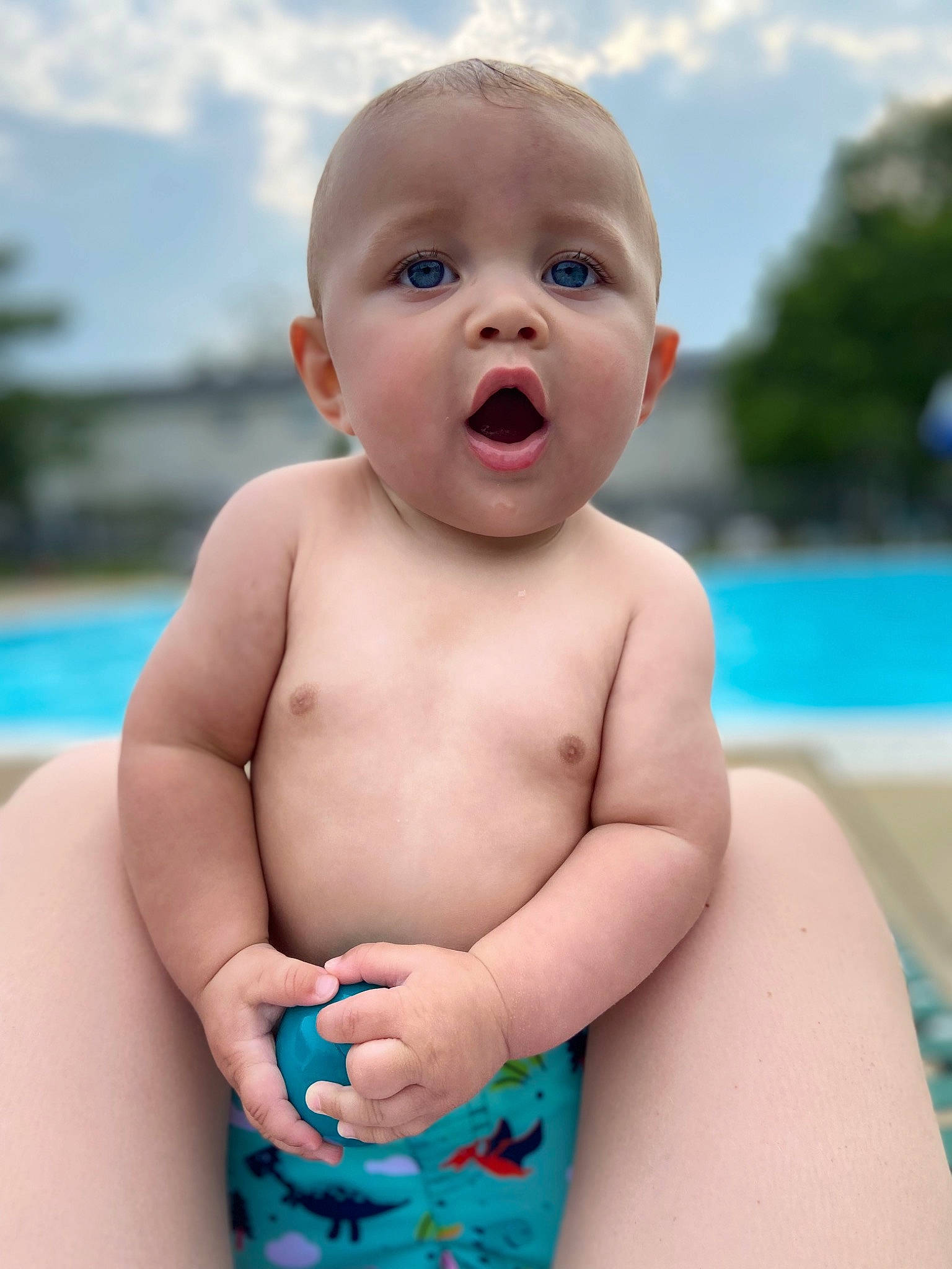 Darius joined the competition — help win amazing prizes! baby, blue, cheek, chest, cloud, eye, face, gesture, happy, human_body, iris, leisure, nose, person, skin, sky, smile, stomach, surprise, thumb