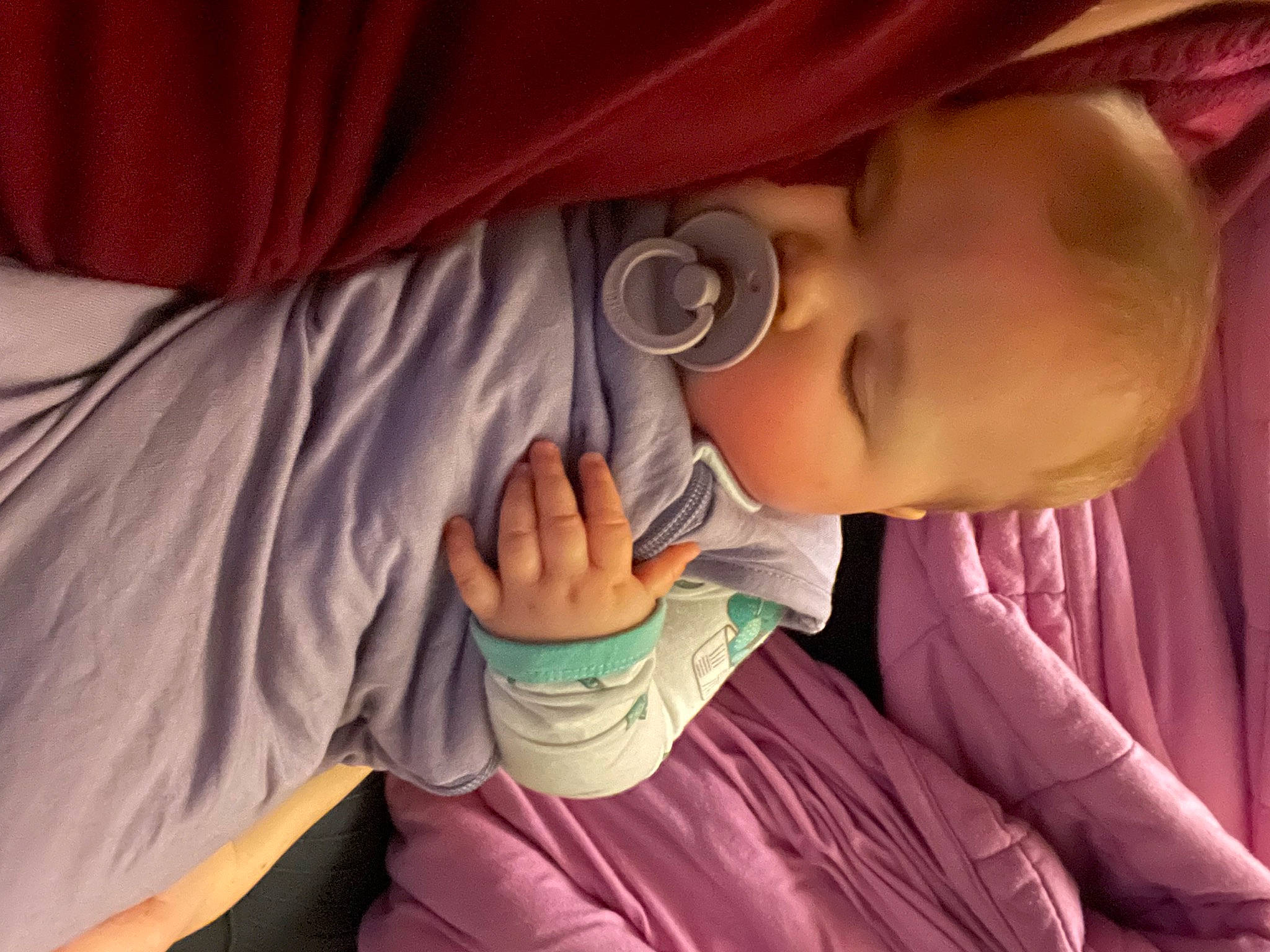 Savanna joined the competition — help win amazing prizes! baby, baby_toddler_clothing, cheek, comfort, elbow, eyelash, finger, gesture, hand, human_body, mouth, nail, neck, nose, orange, person, skin, sleeve, textile, thumb