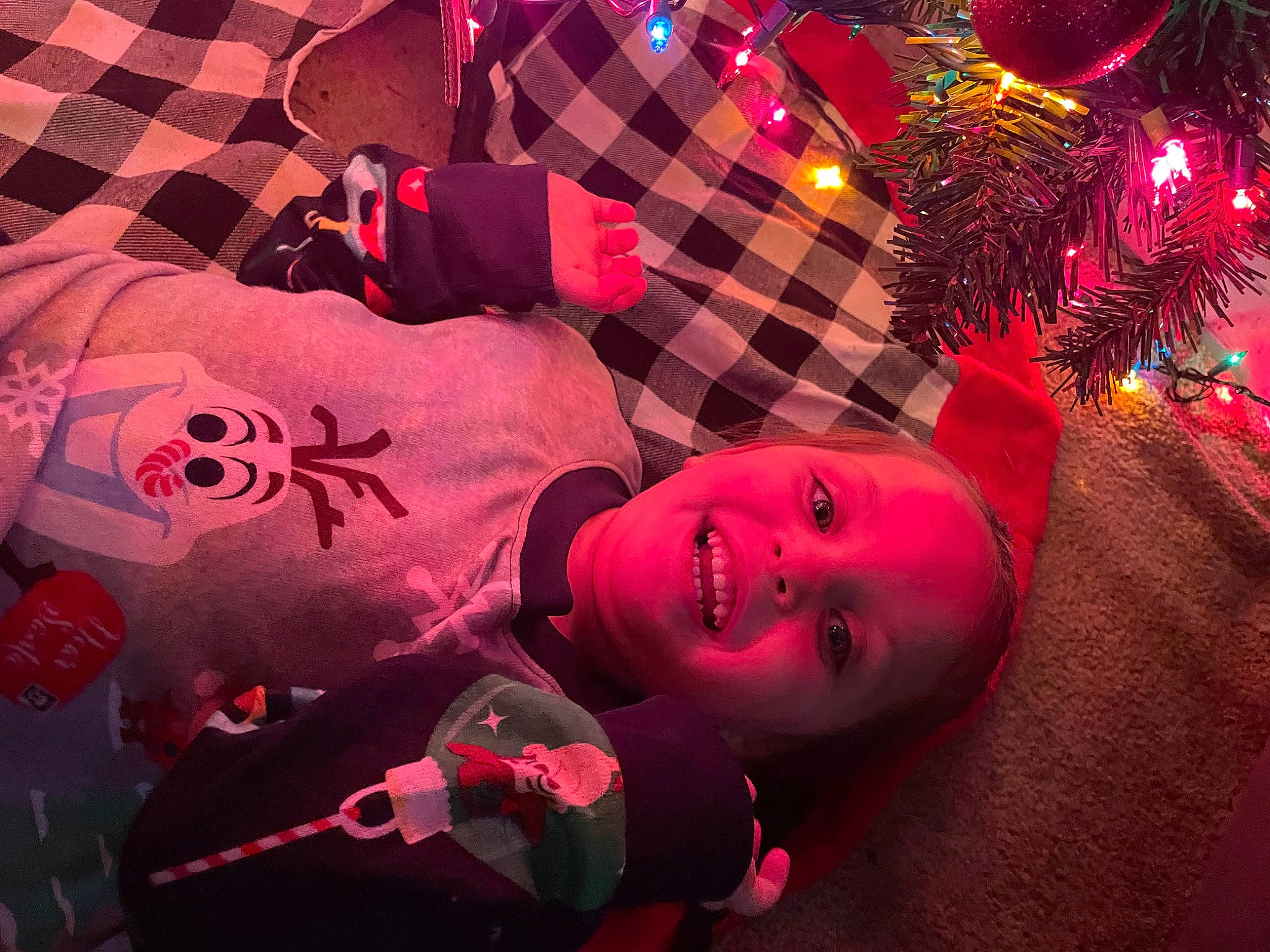 Emma Grace is registered to the contest to win money with this photo: carmine, christmas_decoration, christmas_ornament, entertainment, event, fun, happy, holiday, holiday_ornament, joy, light, magenta, ornament, pattern, person, pink, public_event, sleeve, smile, tints_and_shades