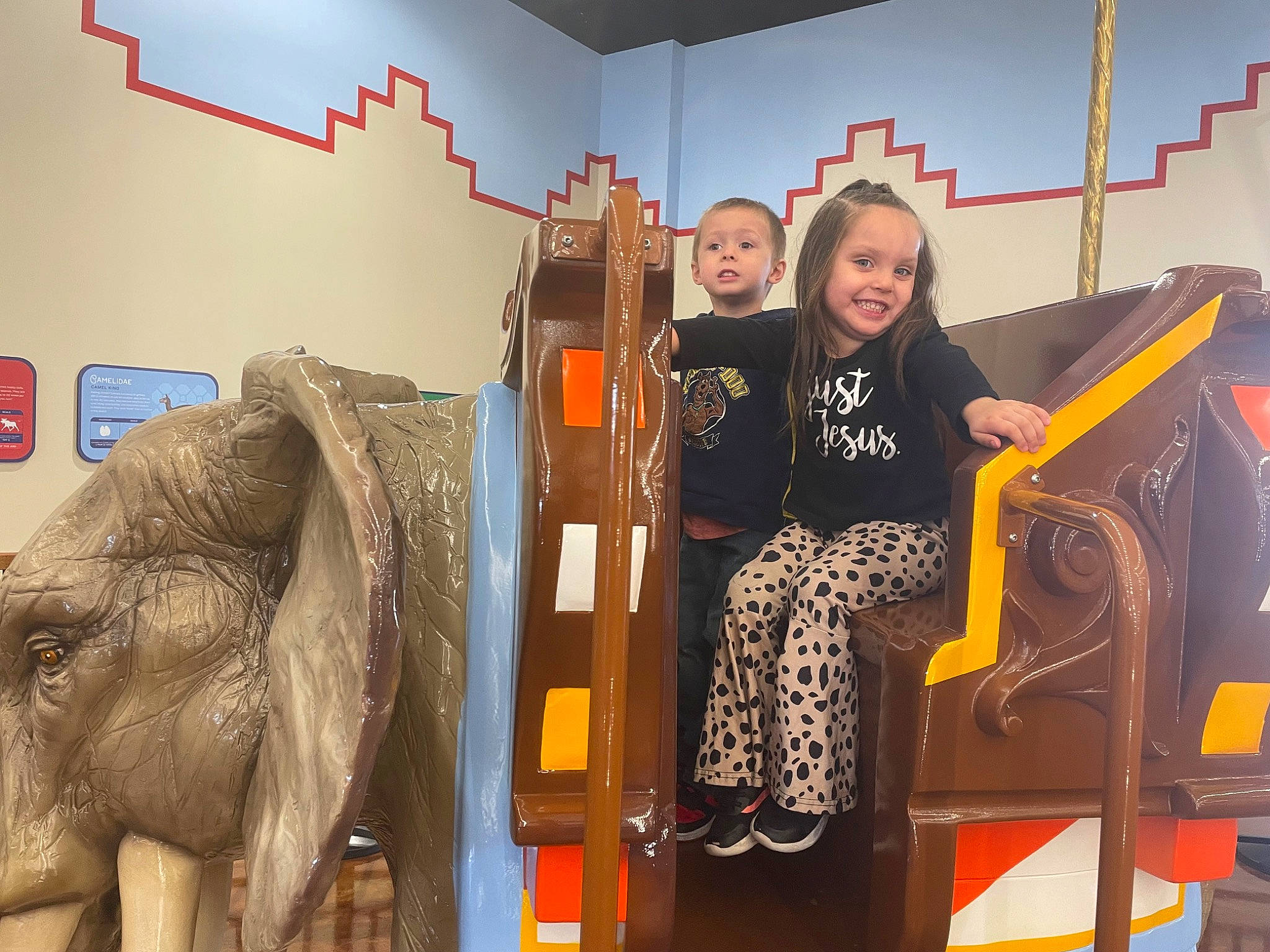 Emma Grace joined the competition — help win amazing prizes! african_elephant, art, automotive_design, elephant, elephants_and_mammoths, event, fashion_design, fun, indian_elephant, joy, person, room, sitting, smile, standing, t_shirt, terrestrial_animal, toddler, tourist_attraction, visual_arts