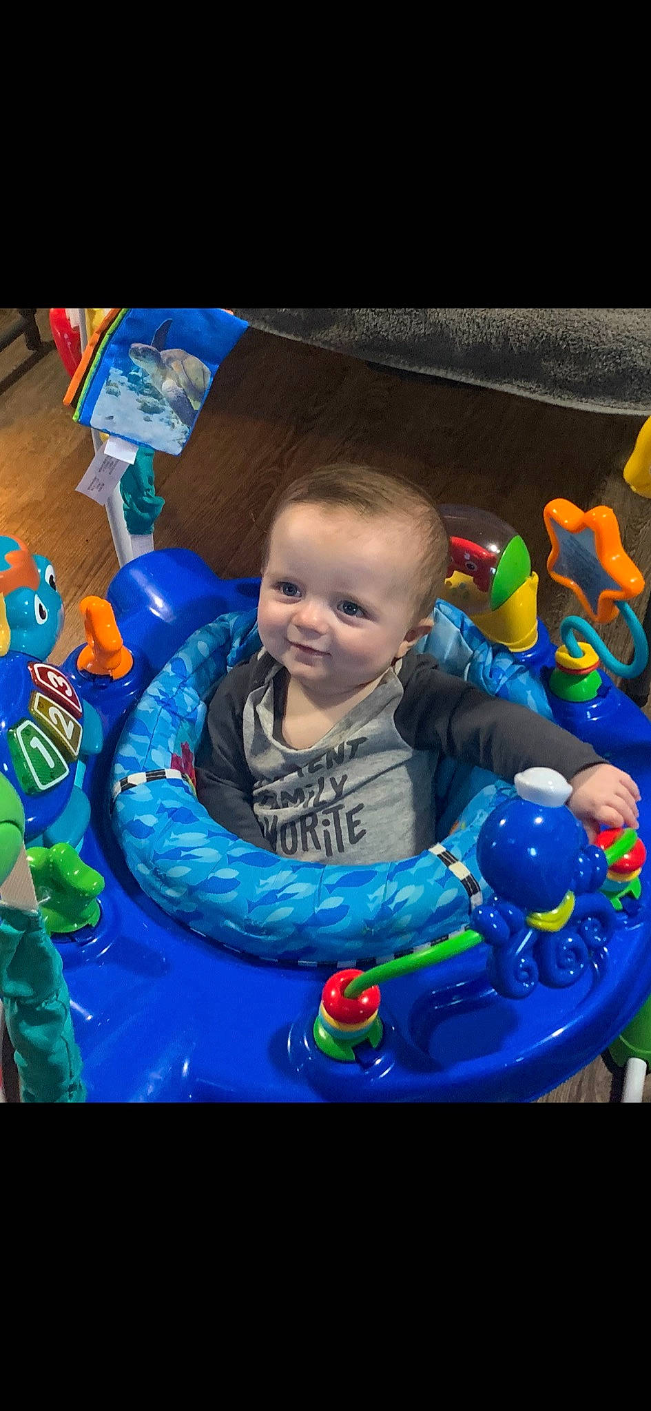 Barrett is registered to the contest to win money with this photo: baby, baby_products, baby_toys, child, fun, person, play, playset, toddler, toy