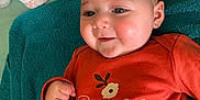 Kinsley is registered to the contest to win money with this photo: baby, blanket, bodypart, clothing, cushion, face, finger, furniture, hand, happy, head, homedecor, newborn, person, photography, portrait, quilt, smile, t_shirt, towel