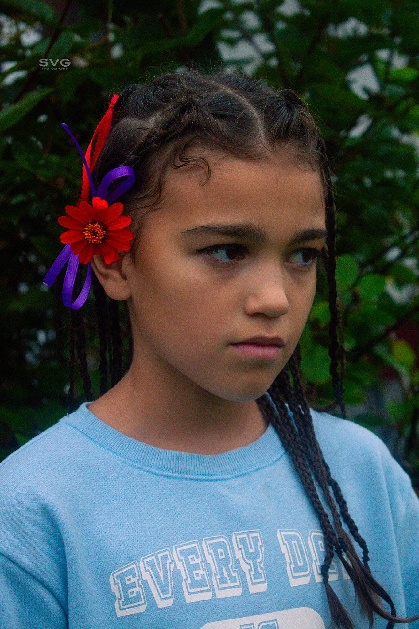 Emarie-lynn joined the competition — help win amazing prizes! black_hair, child, close_up, electric_blue, eye, fashion_accessory, flower, fun, grass, hair_tie, happy, jewellery, leaf, leisure, lip, people_in_nature, person, petal, plant, spring