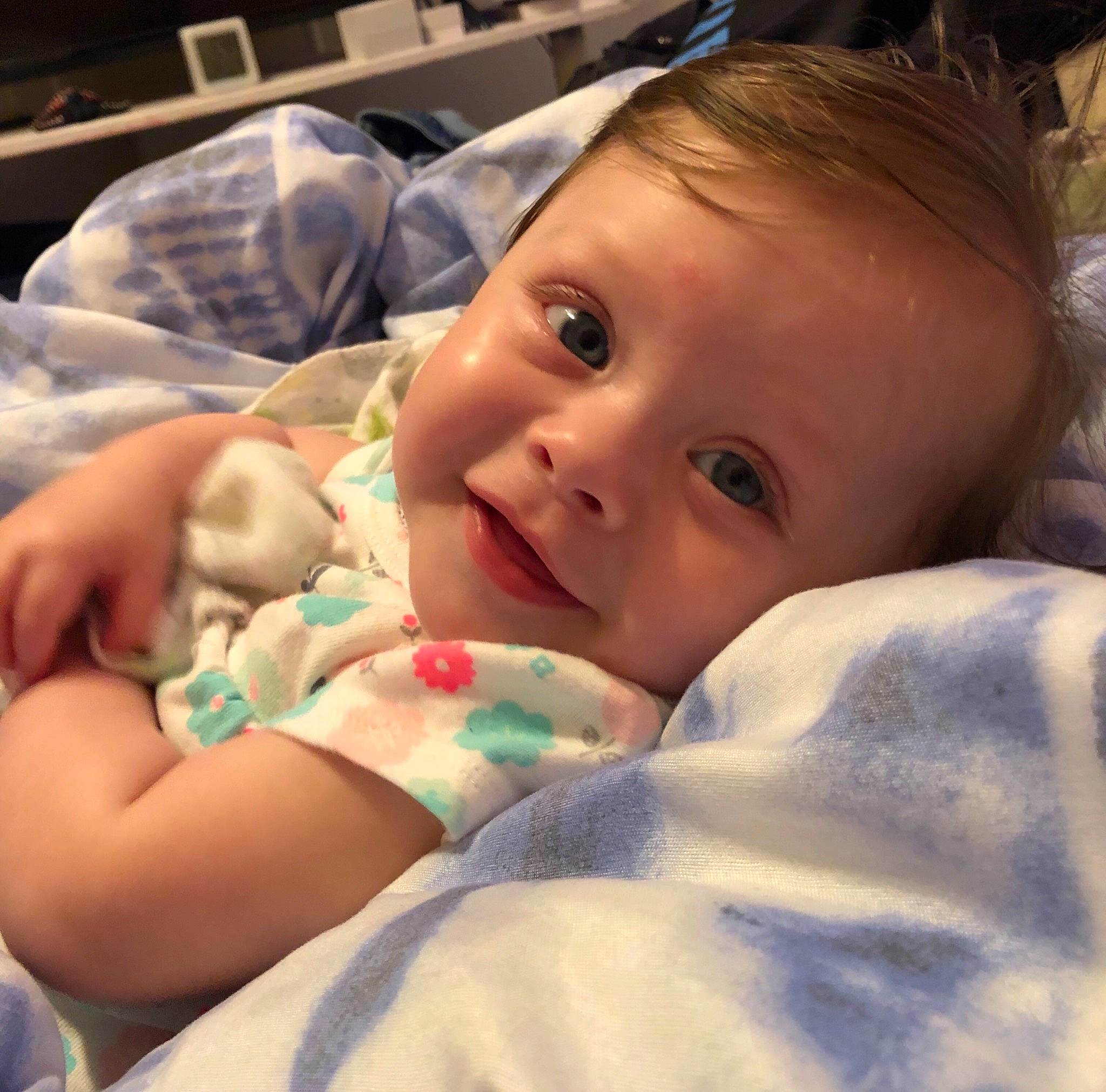 Madeleine is registered to the contest to win money with this photo: baby, birth, cheek, child, ear, eye, finger, lip, mouth, nose, person, skin, toddler