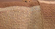 Pawz joined the competition — help win amazing prizes! cat, orange_cat, peeking, blanket, brown_blanket, textured_blanket, curious, ears, eyes, indoor, cozy, hiding, cute, pet, feline, soft, home, resting, animal, playful