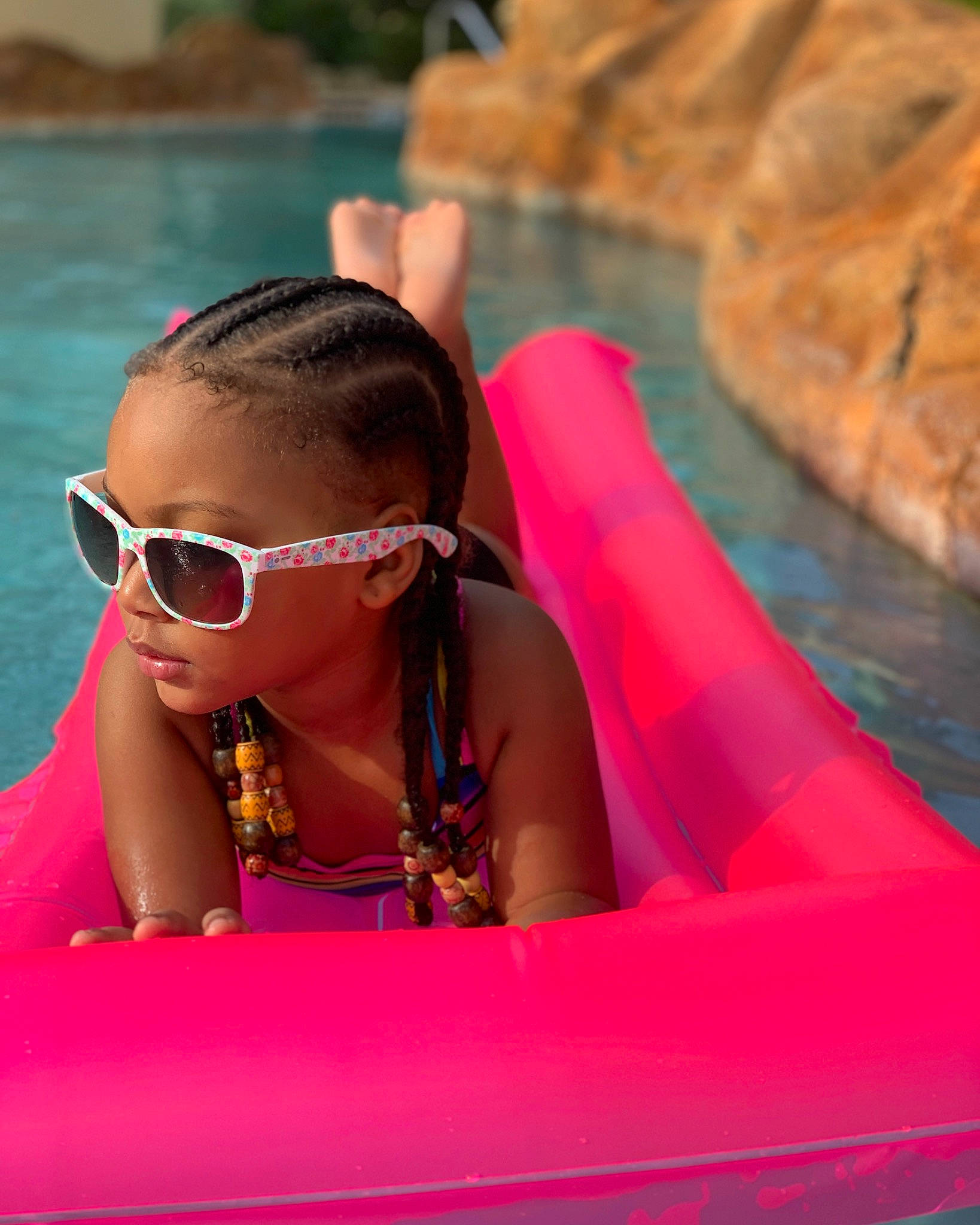 Jada joined the competition — help win amazing prizes! black_hair, boats_and_boating_equipment_and_supplies, electric_blue, eyewear, fun, glasses, goggles, happy, jewellery, leisure, long_hair, person, personal_protective_equipment, recreation, summer, sun_tanning, sunglasses, swimming_pool, travel, vision_care