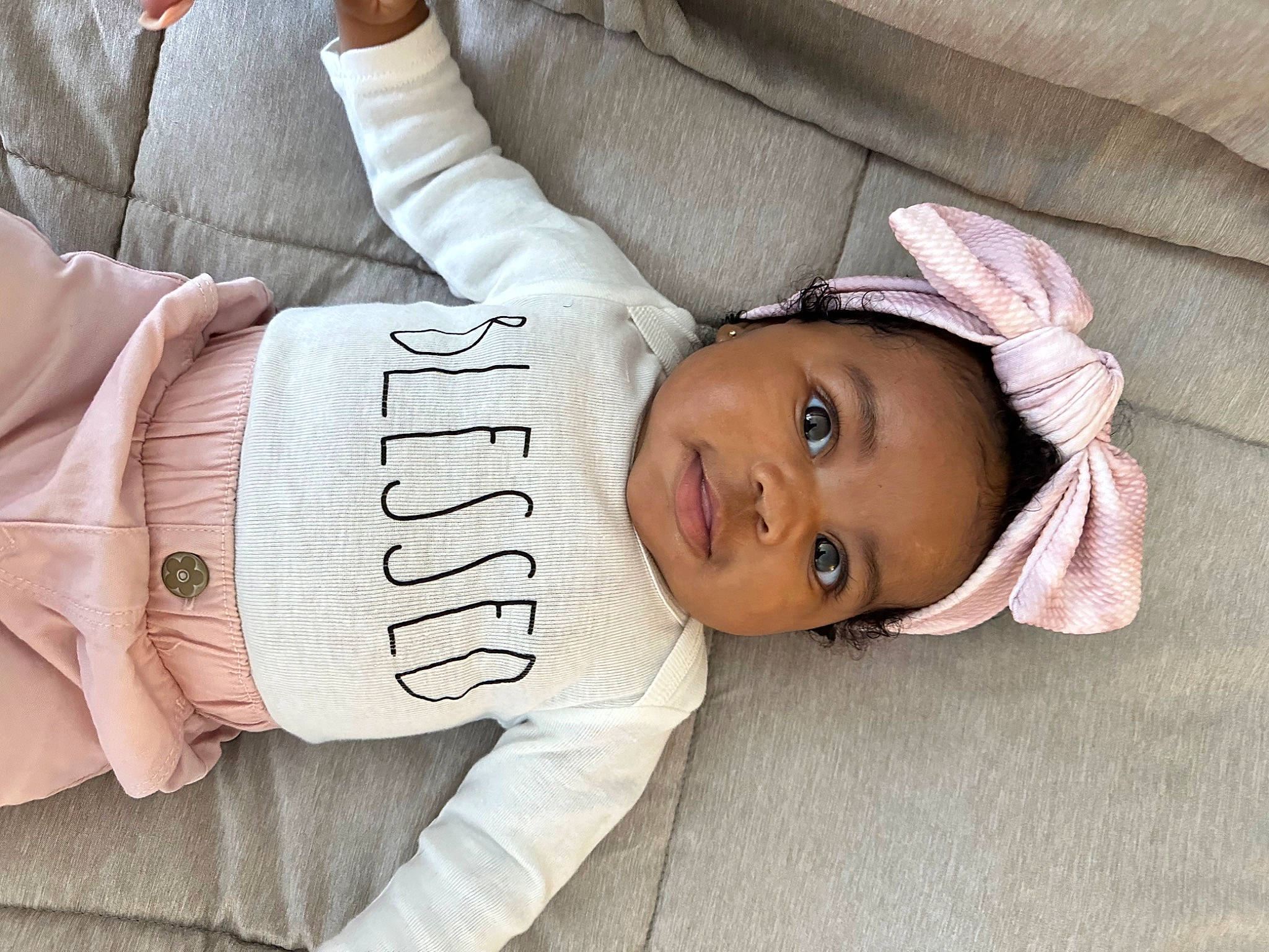 Sage joined the competition — help win amazing prizes! arm, baby, baby_toddler_clothing, cheek, child, comfort, elbow, fur, linens, mammal, outerwear, person, product, sitting, skin, sleeve, textile, toddler, tree, vertebrate