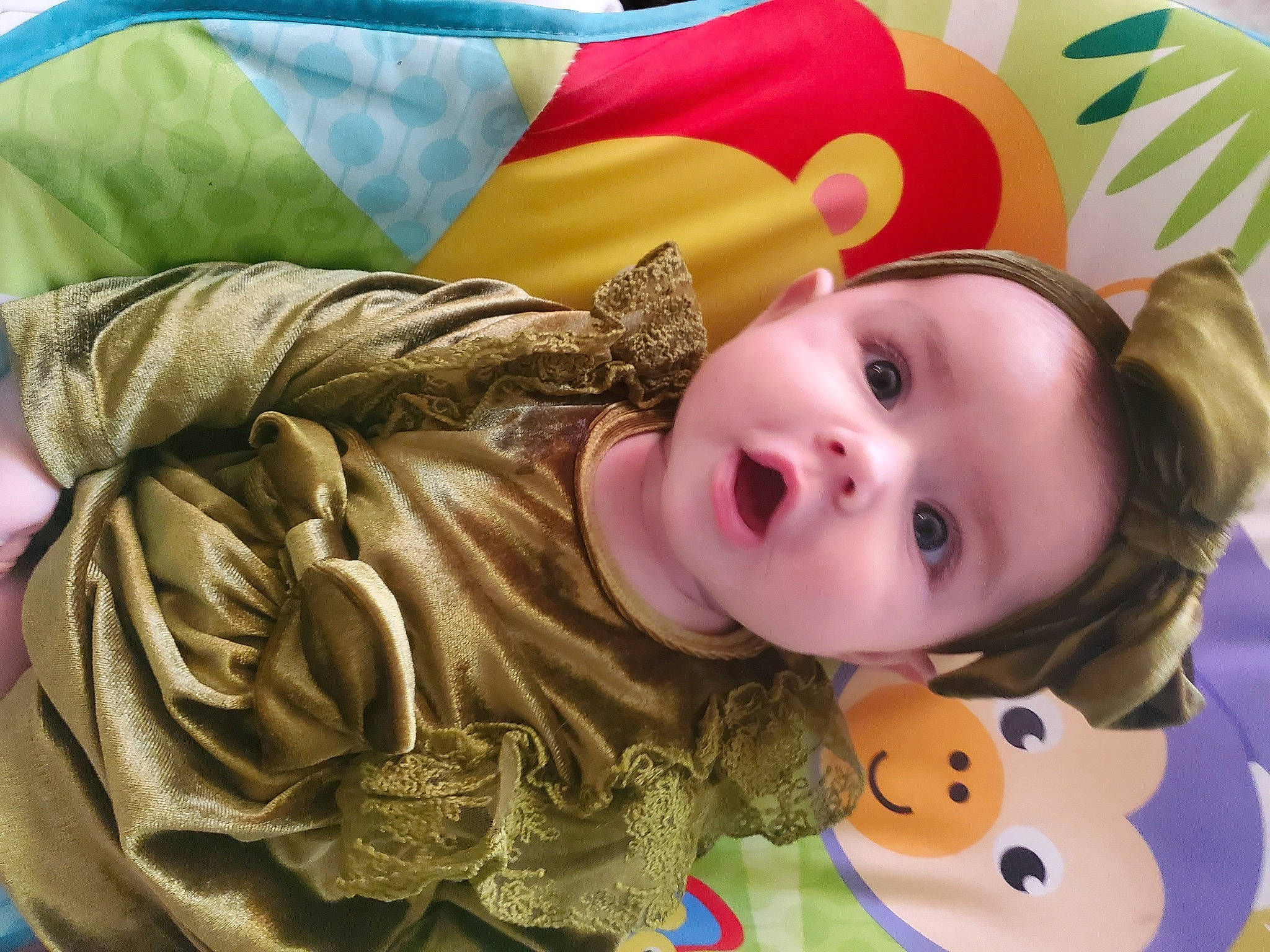 Davina joined the competition — help win amazing prizes! baby, baby_products, baby_toddler_clothing, cheek, child, comfort, eye, face, fun, grass, happy, linens, mammal, nose, person, room, skin, sleeve, surprise, textile