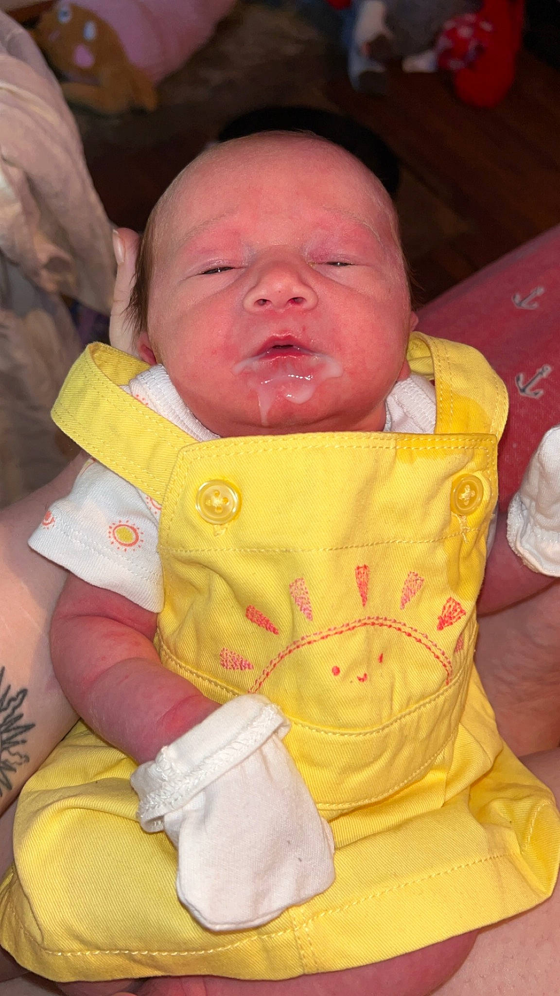 Aurora is registered to the contest to win money with this photo: baby, baby_products, baby_sleeping, baby_toddler_clothing, bedtime, carmine, cheek, child, comfort, finger, linens, mouth, nose, person, pink, skin, sleeve, thumb, toddler, wrinkle