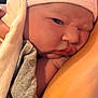 Sarah is registered to the contest to win money with this photo: newborn, baby, infant, face, hat, blanket, closeup, skin, sleepy, resting, soft, cute, newborn_hat, child, portrait, expression, wrapped, warm, cozy, small