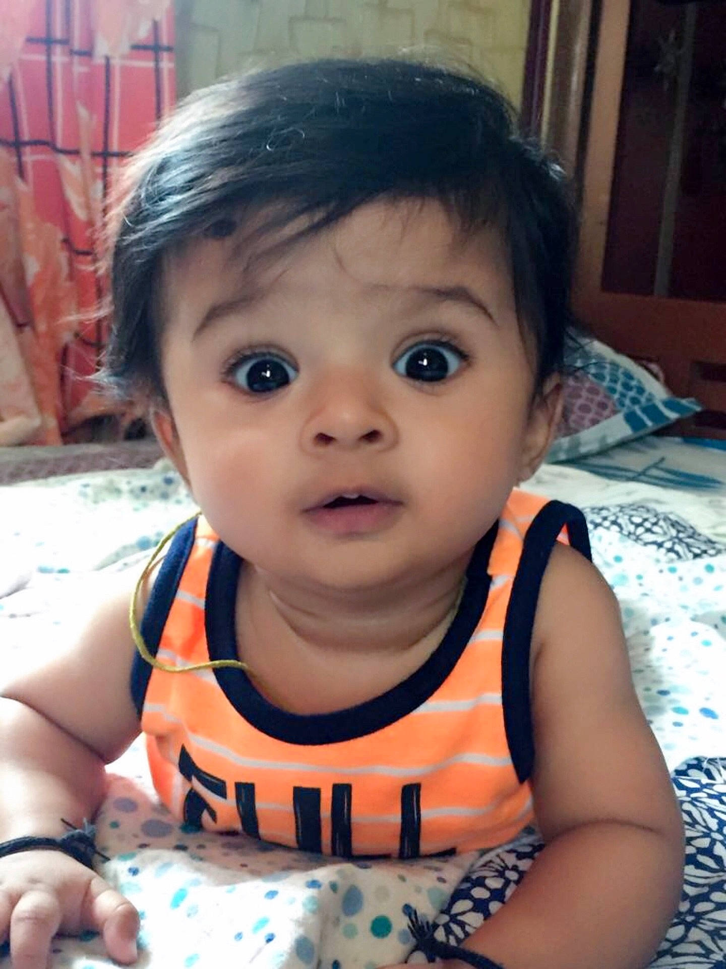 Advait is registered to the contest to win money with this photo: black_hair, cheek, child, chin, cool, day, eye, face, forehead, girl, hairstyle, happiness, head, infant, mouth, nose, person, product, skin, smile