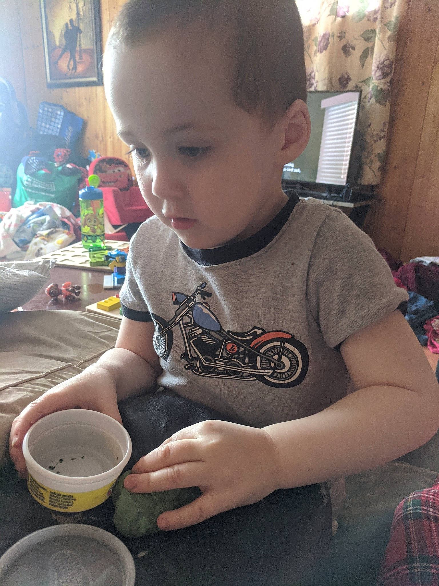 Holden is registered to the contest to win money with this photo: child, person, play, toddler