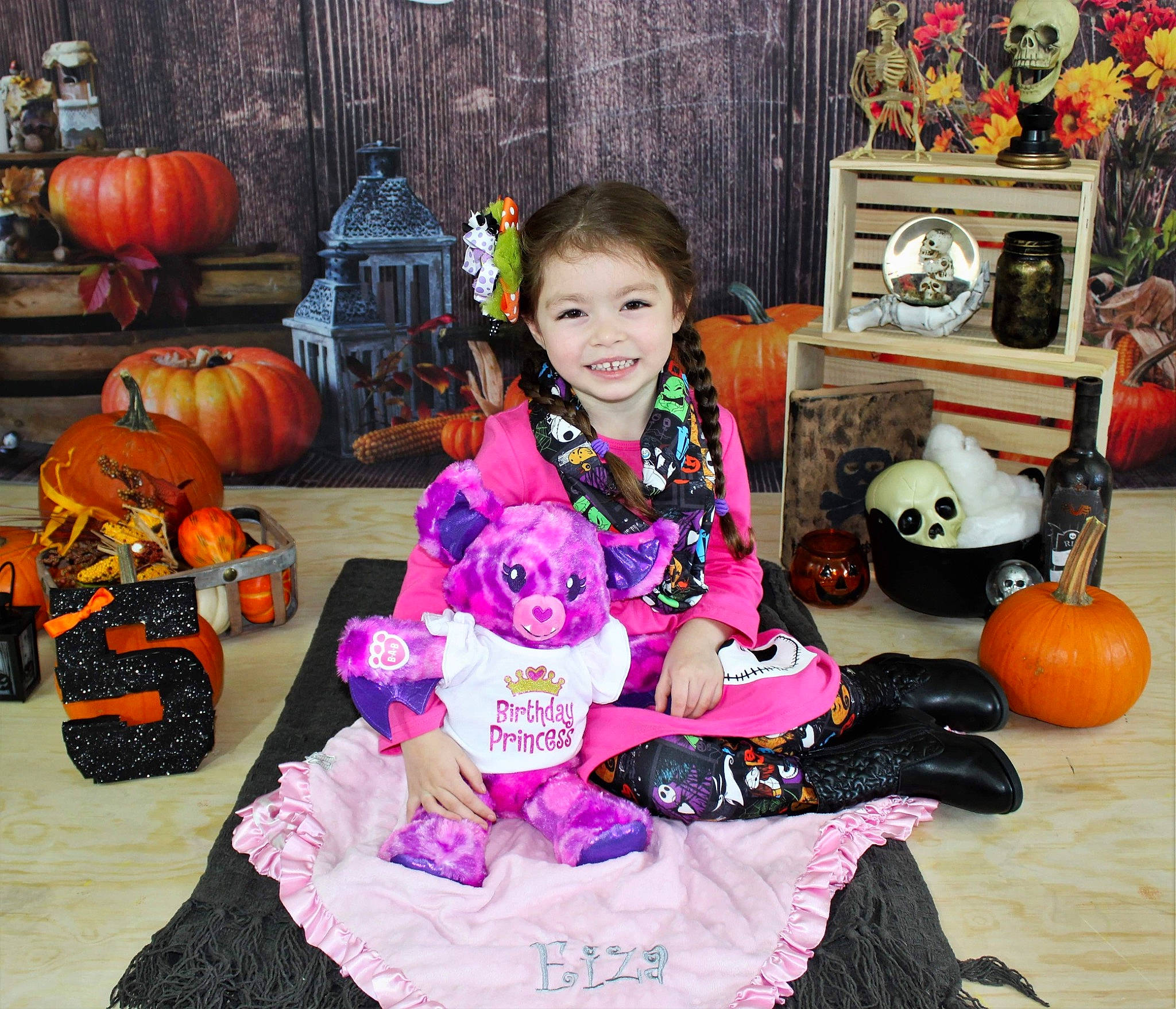 Eiza Lee Rose is registered to the contest to win money with this photo: calabaza, child, costume, jack_o_lantern, joy, person, plant, pumpkin, toddler, toy, trick_or_treat