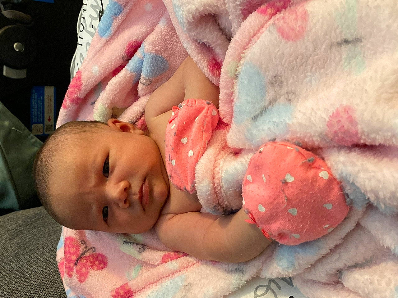 Lia joined the competition — help win amazing prizes! baby, bedtime, birth, cheek, child, childbirth, mouth, person, pink, skin, toddler