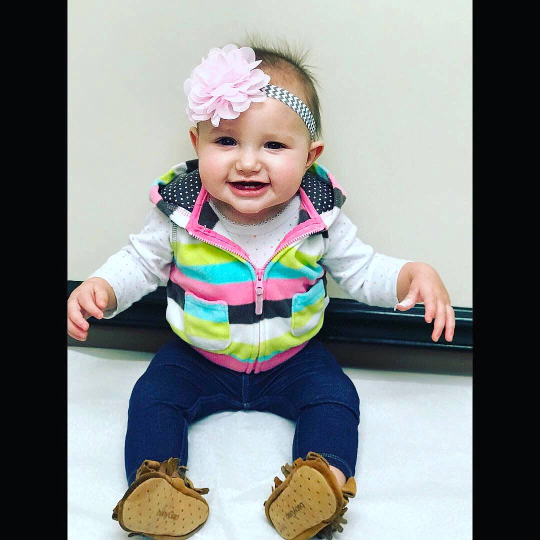 Chandler joined the competition — help win amazing prizes! baby, baby_toddler_clothing, beauty, cheek, child, child_model, design, fashion_accessory, hair_accessory, happy, head, headband, headgear, joy, neck, person, photo_shoot, play, sitting, sleeve