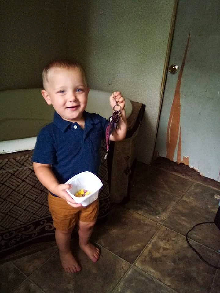 Levi joined the competition — help win amazing prizes! child, floor, flooring, joy, person, room, standing, toddler