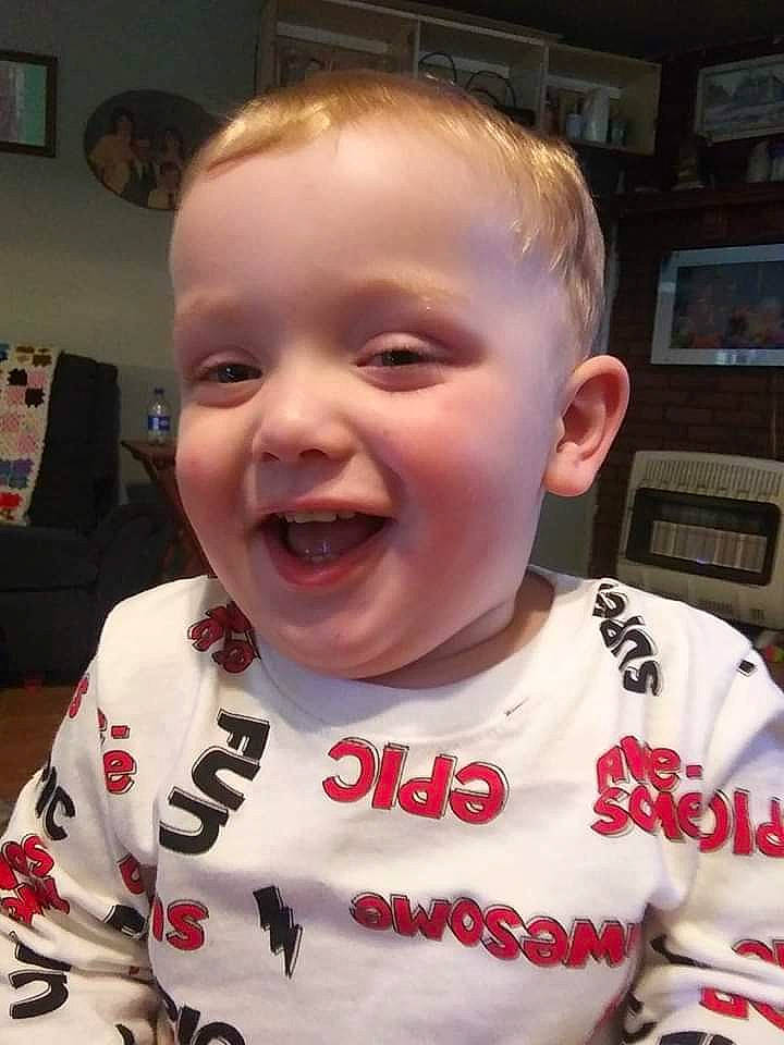 Levi joined the competition — help win amazing prizes! cheek, child, chin, cool, face, facial_expression, forehead, head, jaw, joy, laugh, lip, mouth, nose, person, photo_caption, smile, toddler, tooth