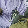 Buddy And Tilly is registered to the contest to win money with this photo: puppy, dog, car, car_seat, quilted_cover, purple, pet, animal, curious, black_and_white, front_seat, jacket, human, interior, seat_cover, tail, young_dog, canine, cute, pet_in_car