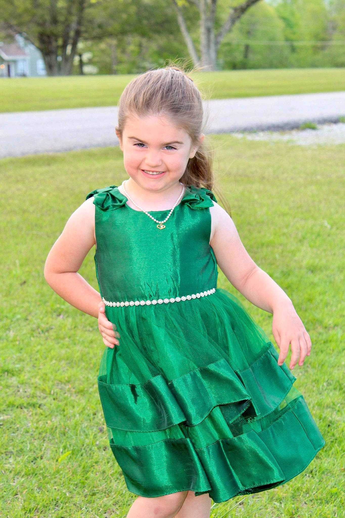 Jordan joined the competition — help win amazing prizes! baby_toddler_clothing, day_dress, dress, electric_blue, event, formal_wear, grass, grassland, hair, happy, joy, one_piece_garment, outerwear, pattern, person, plant, recreation, sleeve, smile, toddler