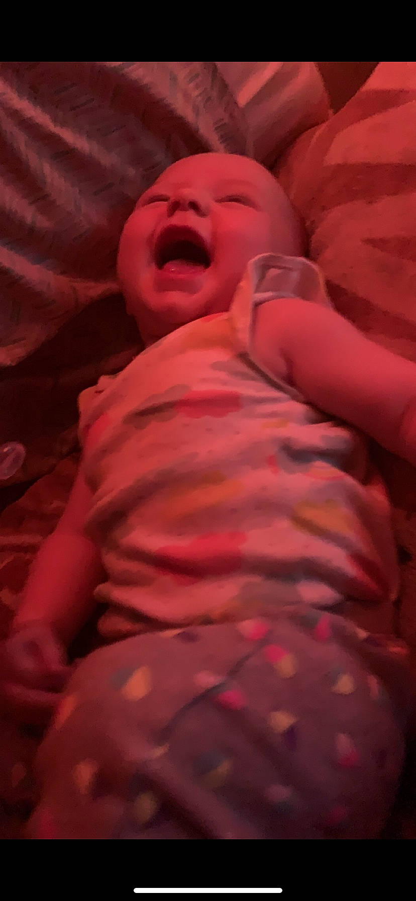 Grace joined the competition — help win amazing prizes! baby, baby_toddler_clothing, carmine, cheek, child, comfort, darkness, finger, flesh, fun, head, human_body, magenta, mouth, person, pink, purple, room, sleeve, thumb