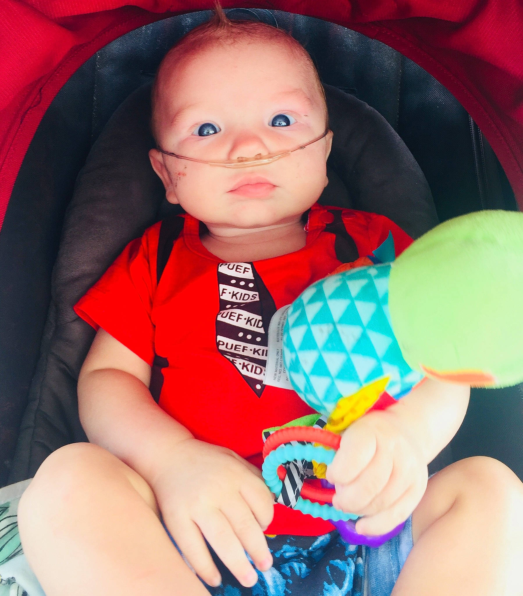Isaiah is registered to the contest to win money with this photo: baby, baby_products, baby_toddler_clothing, baby_toys, child, finger, person, play, product, skin, toddler, toy