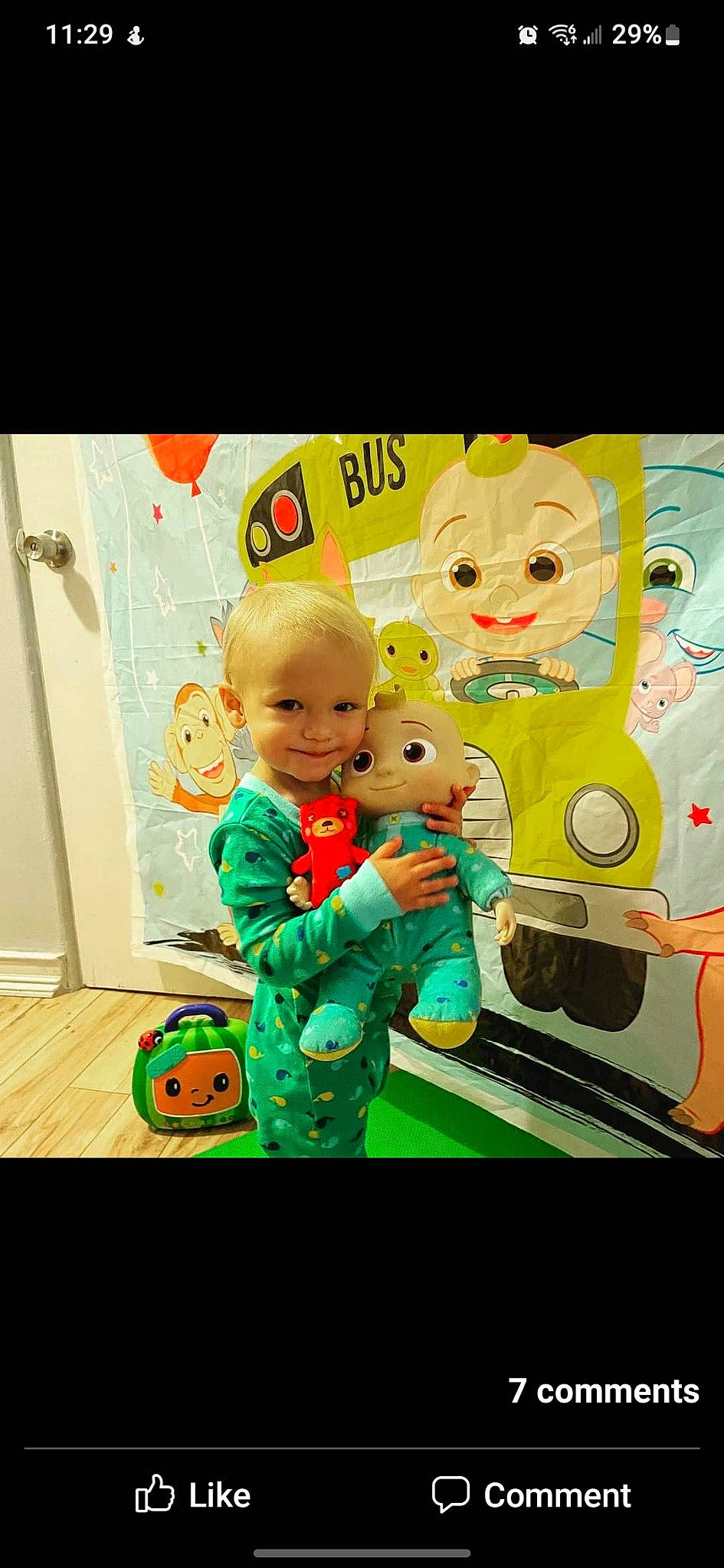 Titus is registered to the contest to win money with this photo: animation, art, baby, baby_toys, child, event, fictional_character, flooring, fun, happy, joy, person, play, pumpkin, room, smile, stuffed_toy, toddler, toy, toy_vehicle