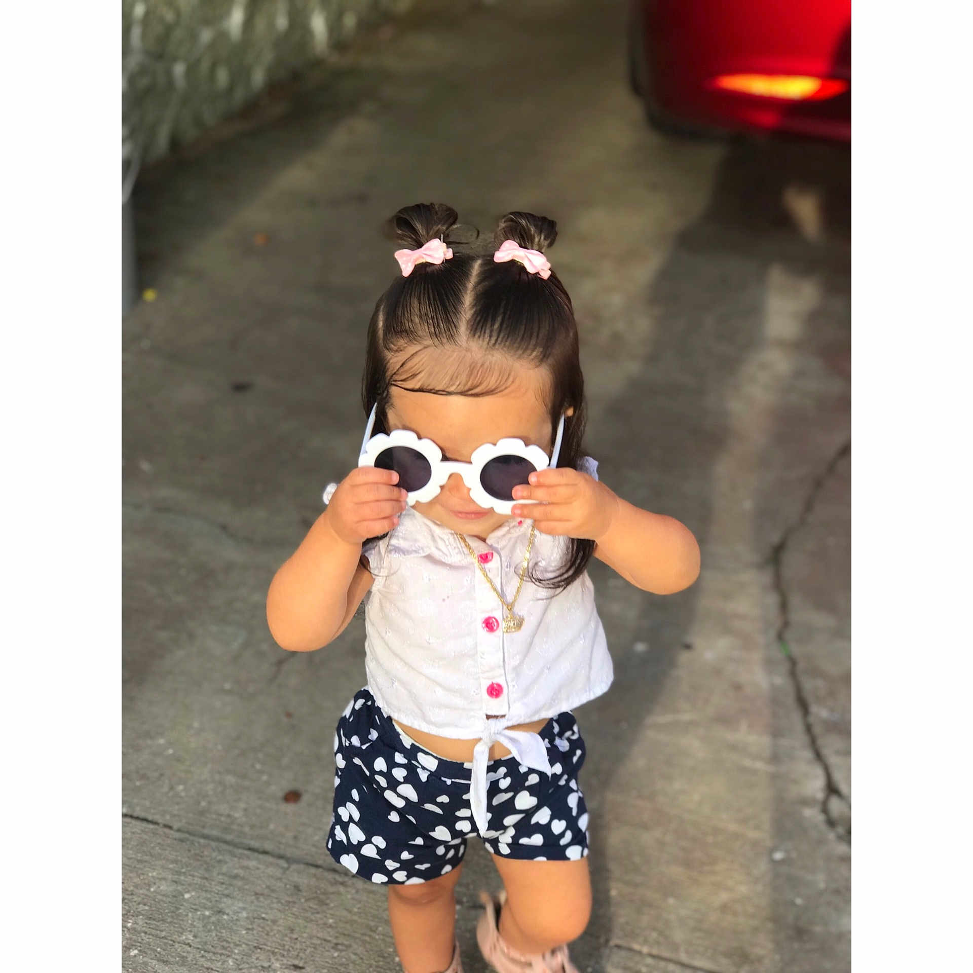 Analia joined the competition — help win amazing prizes! arm, baby, beauty, child, cool, design, ear, eyewear, fashion, glasses, head, nose, play, shorts, shoulder, sleeve, snapshot, summer, t_shirt, toddler