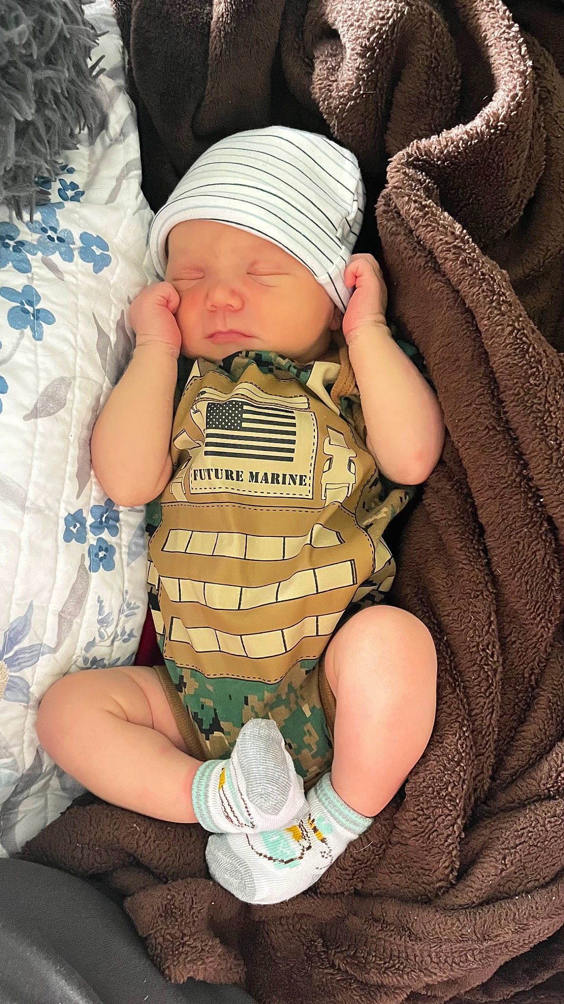 Ej joined the competition — help win amazing prizes! baby, baby_sleeping, baby_toddler_clothing, cap, cheek, child, comfort, cool, finger, grass, green, headwear, human_leg, linens, pattern, person, personal_protective_equipment, skin, sleeve, textile