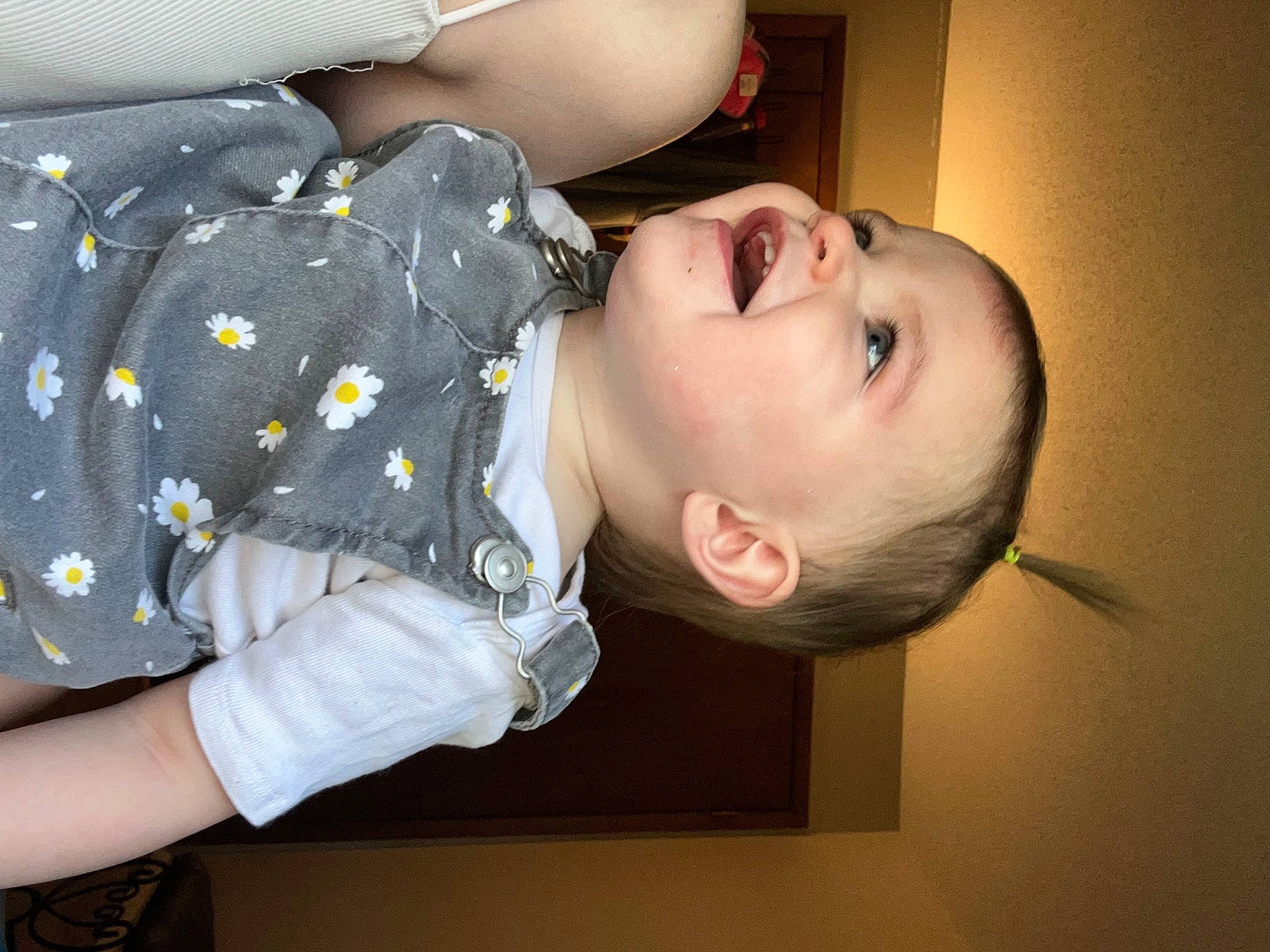 Gianna joined the competition — help win amazing prizes! abdomen, arm, baby, baby_products, baby_toddler_clothing, cheek, chest, child, collar, comfort, elbow, eyelash, finger, flash_photography, happy, pattern, person, plaid, portrait_photography, sleeve