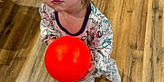 Mae joined the competition — help win amazing prizes! ball, child, crawling, face, female, football, girl, hardwood, head, person, photography, plywood, portrait, soccer, soccerball, sphere, sport, tennis, tennisball, wood