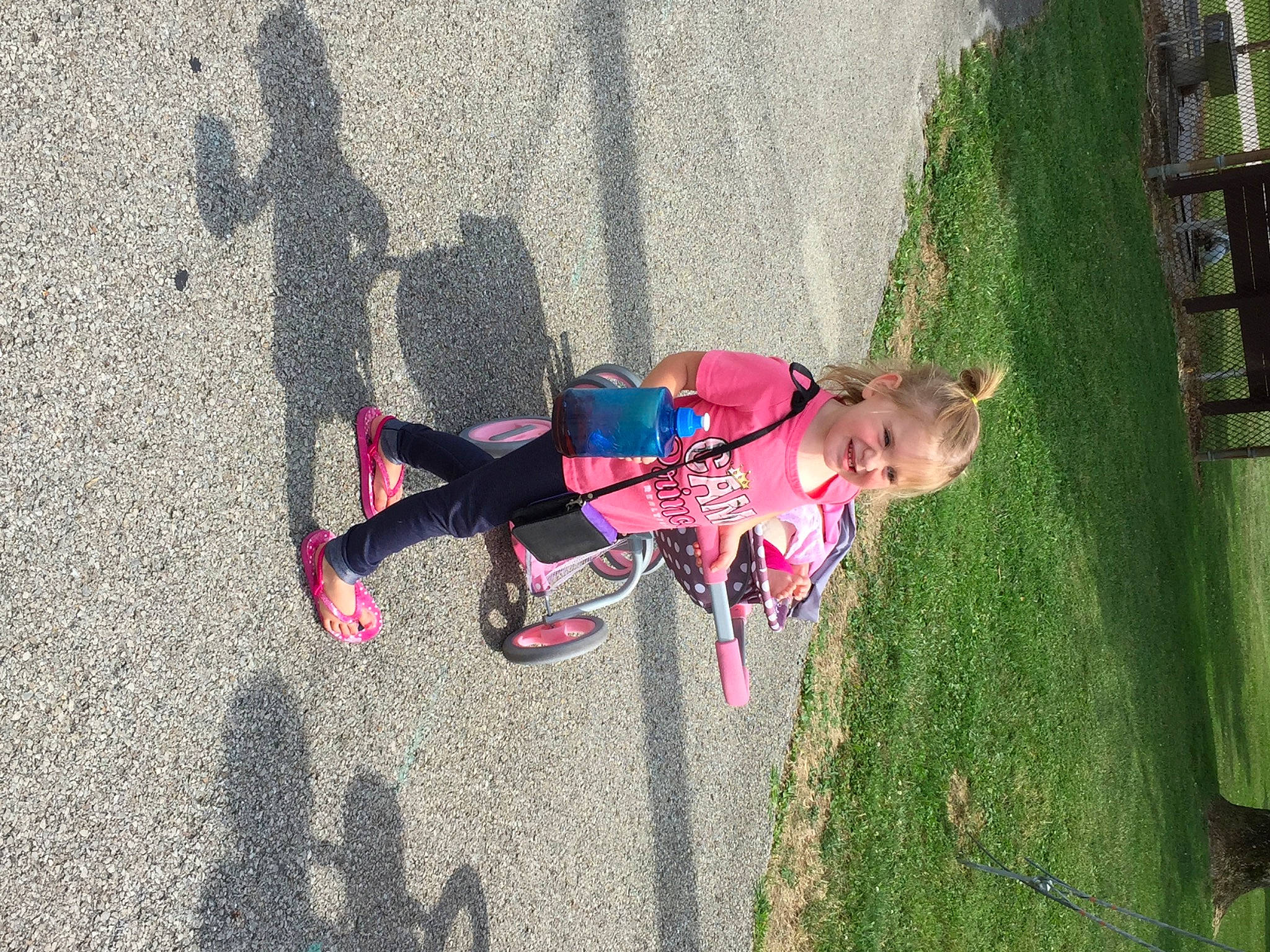 Bryleigh joined the competition — help win amazing prizes! fun, joy, leash, person, pink