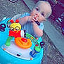 Ren joined the competition — help win amazing prizes! baby, walker, toy, outdoor, child, curious, blue, face, person, stroller, bicycle, wood, ground, playing, chewing, bright, casual, exploring, wide_eyes, candid