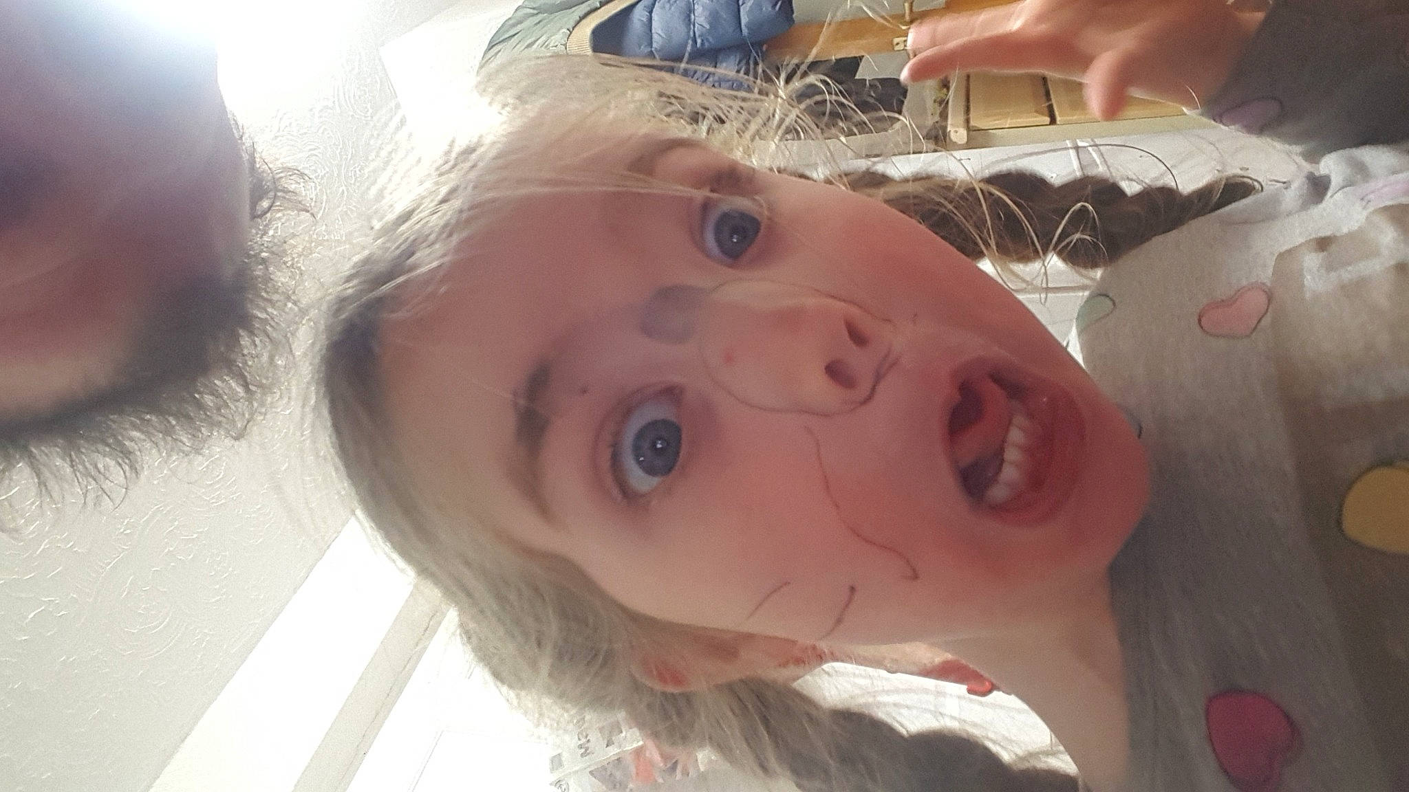 Orla is registered to the contest to win money with this photo: brown_hair, cheek, eyebrow, eyelash, eyewear, fun, happy, hat, iris, jaw, lip, mouth, neck, nose, person, selfie, skin, smile, surprise, throat