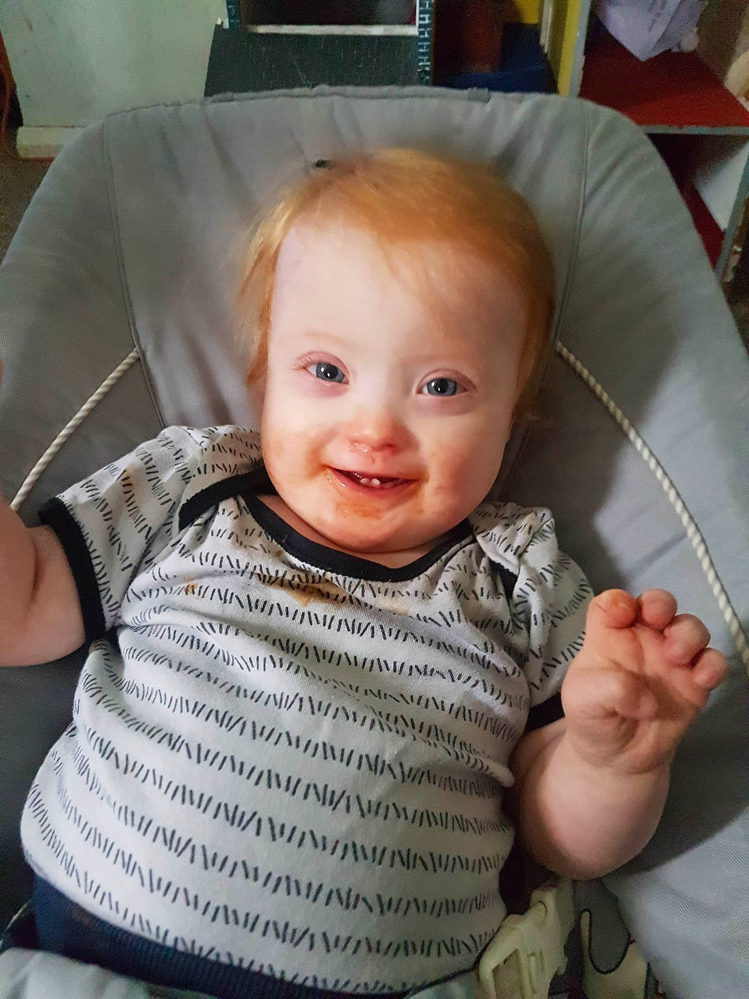 Malachy joined the competition — help win amazing prizes! arm, cheek, chin, comfort, eye, eyebrow, face, facial_expression, hairstyle, hand, head, human_body, joint, joy, lip, mouth, neck, nose, person, shoulder