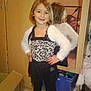 Kimberley participe au concours pour gagner de l'argent avec cette photo :