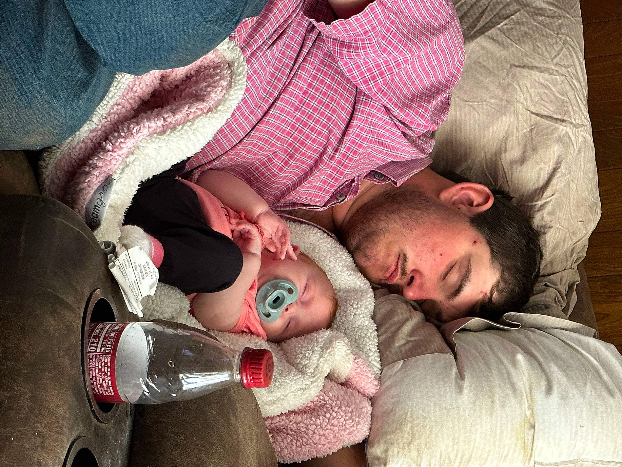 Shania joined the competition — help win amazing prizes! baby, baby_products, carmine, child, comfort, couch, event, flesh, fun, gesture, lap, linens, nail, nap, person, room, sitting, sleep, toddler