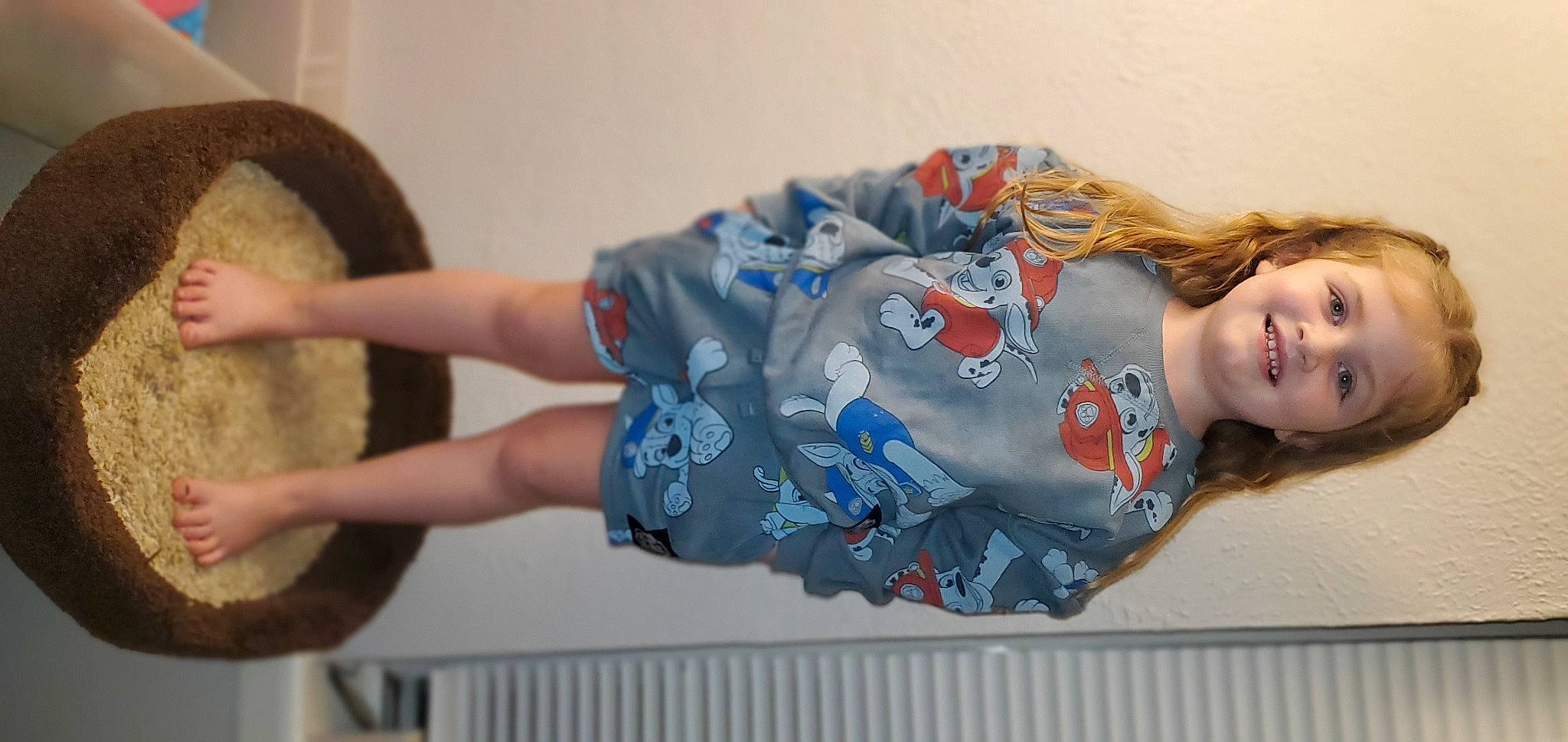 Emma Rogers joined the competition — help win amazing prizes! abdomen, automotive_tire, child, elbow, electric_blue, fun, happy, human_leg, joy, knee, leg, person, sitting, sleeve, smile, t_shirt, textile, thigh, toddler, trunk