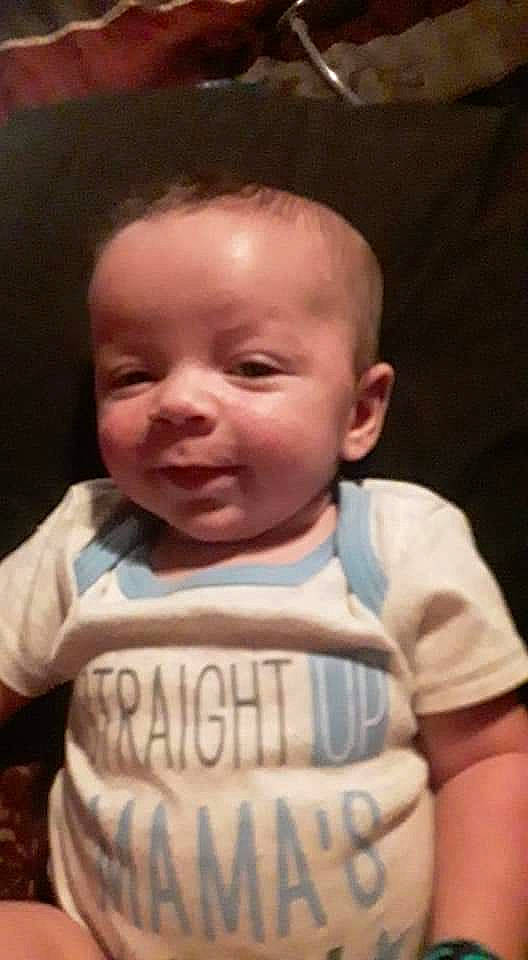 Hayden joined the competition — help win amazing prizes! baby, baby_laughing, baby_making_funny_faces, cheek, child, chin, cool, ear, eyebrow, face, facial_expression, forehead, head, laugh, mouth, nose, person, skin, smile, toddler