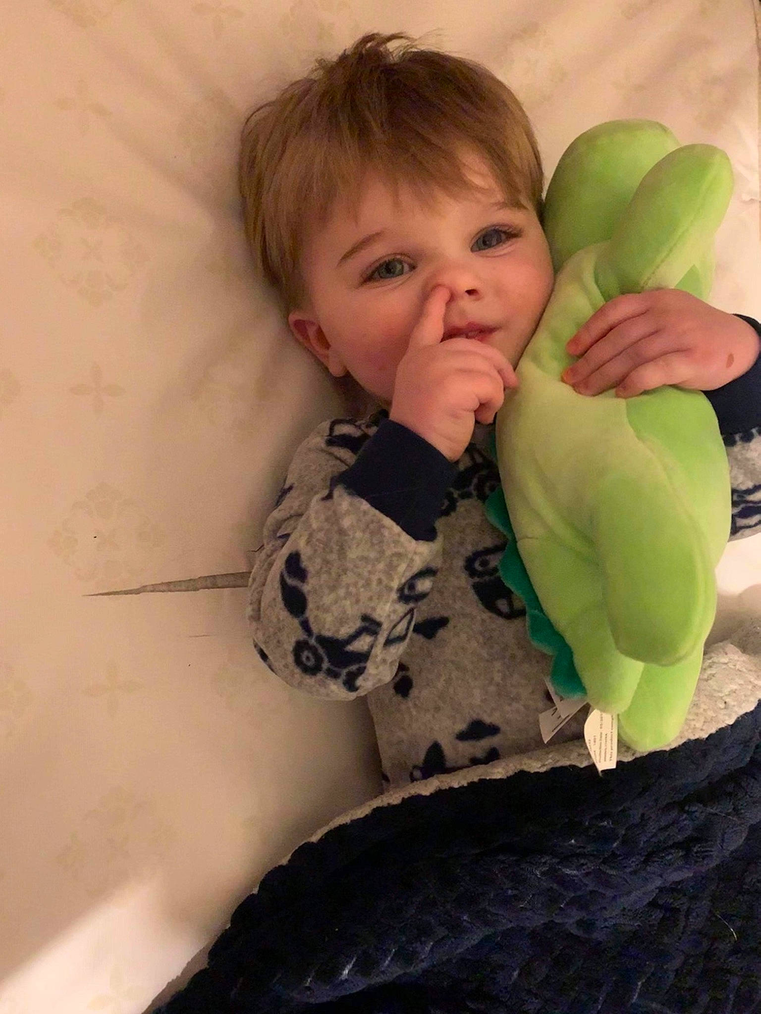 Kingslley is registered to the contest to win money with this photo: arm, baby, cheek, child, eye, face, finger, green, head, neck, nose, person, sitting, skin, smile, thumb, toddler