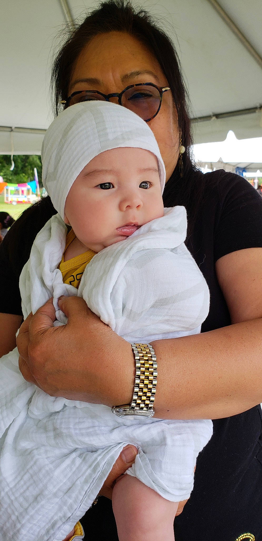 Cillian joined the competition — help win amazing prizes! baby, baby_products, child, headwear, person, product, skin, toddler