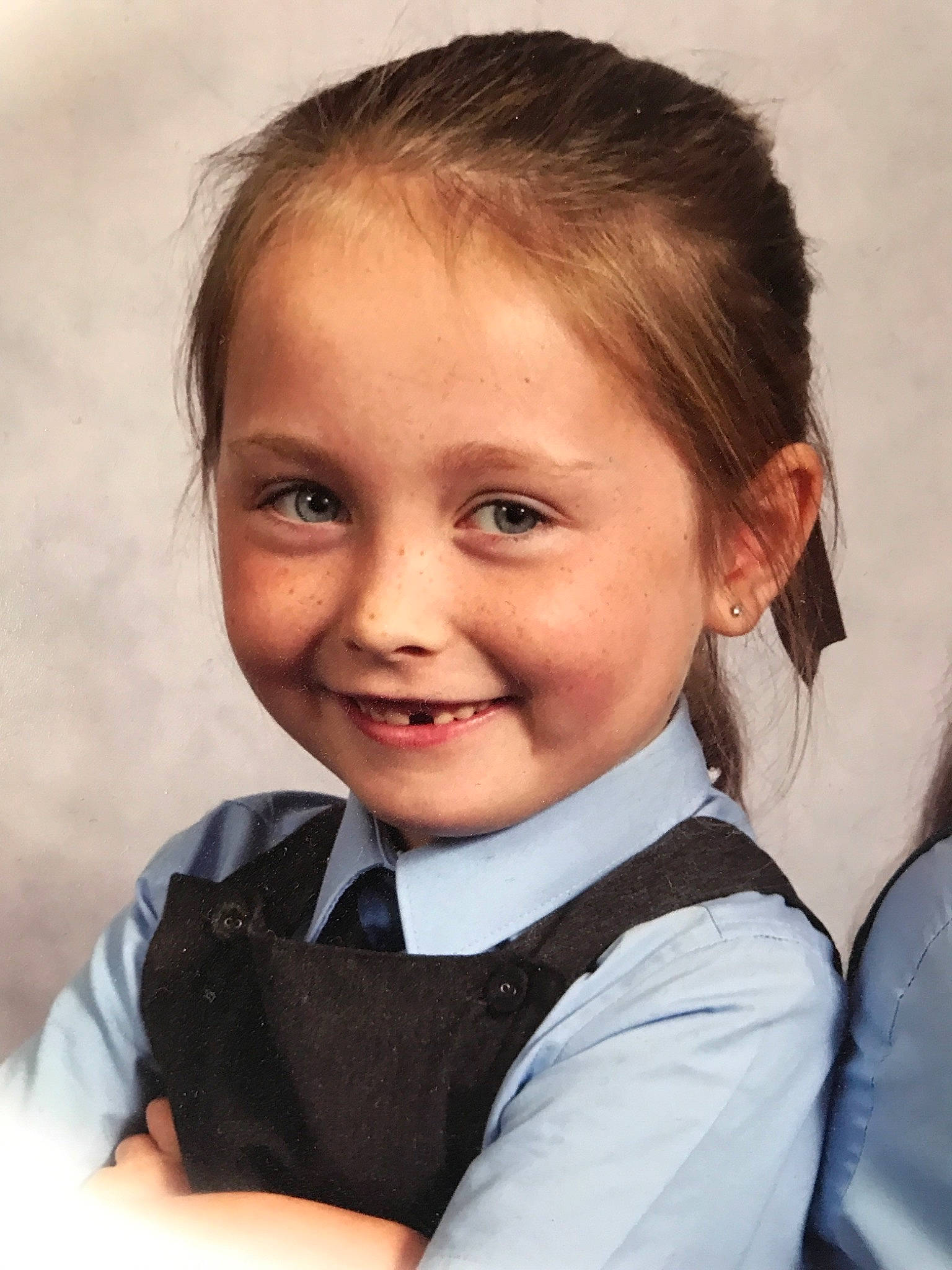 Sophie joined the competition — help win amazing prizes! cheek, child, child_model, chin, ear, face, facial_expression, forehead, hair, hairstyle, joy, nose, person, portrait, portrait_photography, smile, toddler