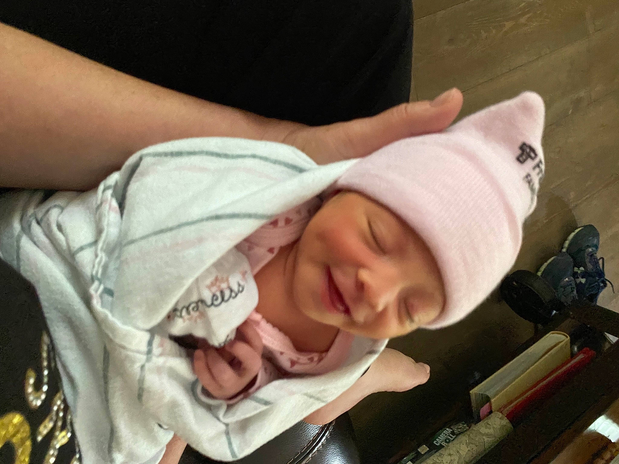 Esther joined the competition — help win amazing prizes! baby, baby_carriage, baby_products, baby_safety, baby_toddler_clothing, cap, cheek, child, comfort, elbow, eyelash, finger, gesture, hat, headwear, joy, nap, person, room, sleep