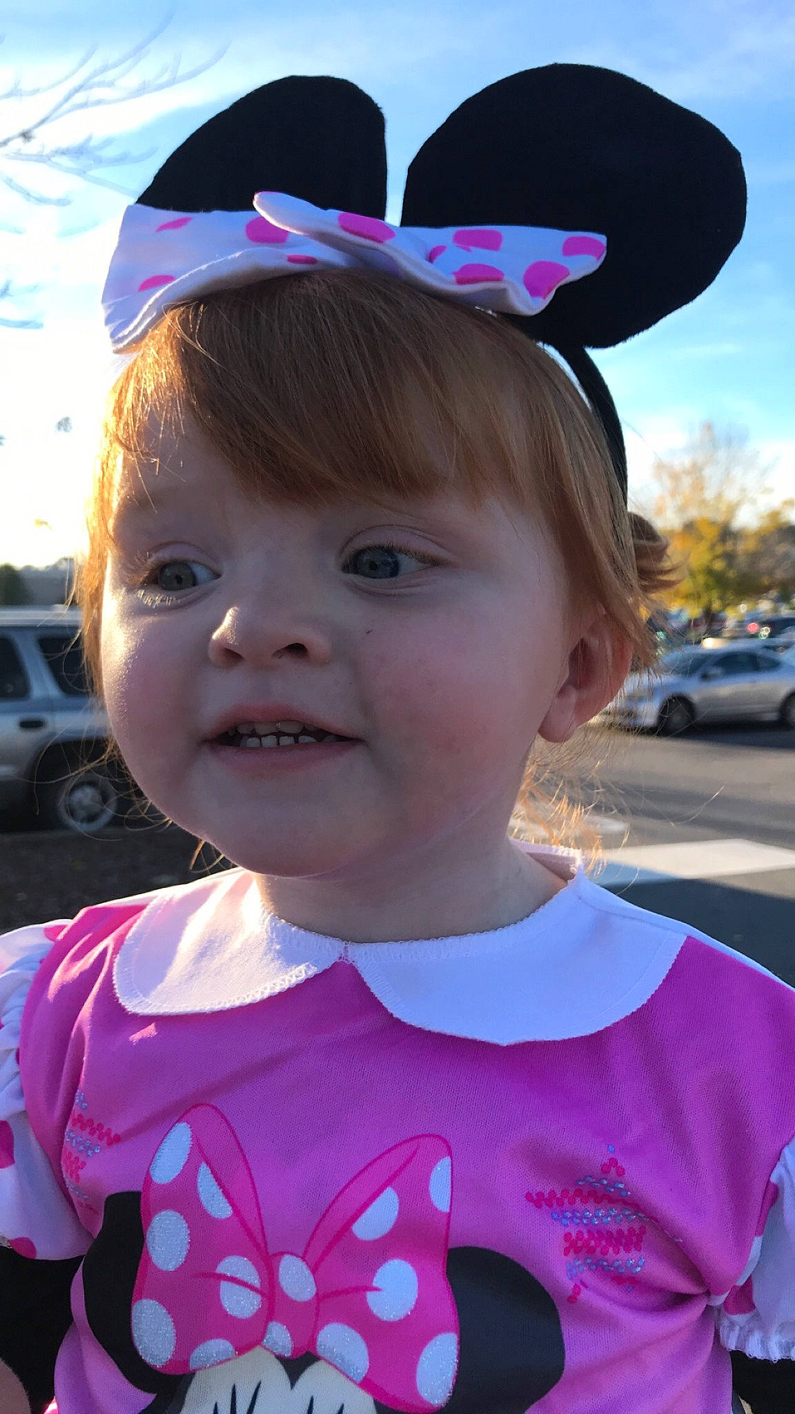 Lakelyn joined the competition — help win amazing prizes! child, cool, day, ear, fashion_accessory, fun, girl, hair_accessory, hairstyle, happiness, hat, head, headgear, infant, person, pink, product, purple, skin, smile