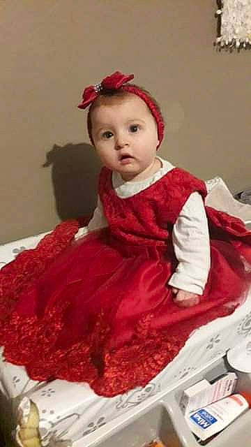 Helyana participe au concours pour gagner de l'argent avec cette photo : child, child_model, costume, dress, fur, hair, hair_coloring, outerwear, person, red, red_hair, sleeve, toddler