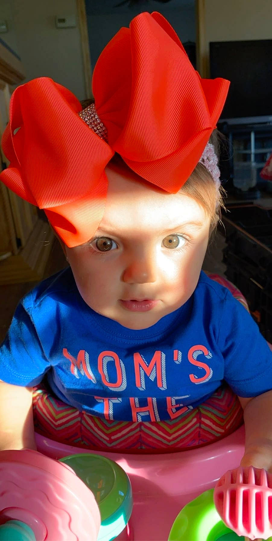 Kylar joined the competition — help win amazing prizes! cap, child, cool, costume, costume_accessory, costume_hat, ear, fashion_accessory, fun, hat, head, headgear, orange, person, smile, toddler