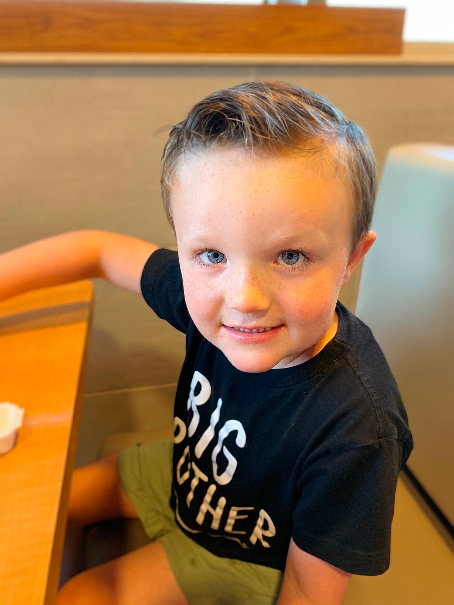 Owen joined the competition — help win amazing prizes! baby, child, chin, face, joy, person, smile, toddler