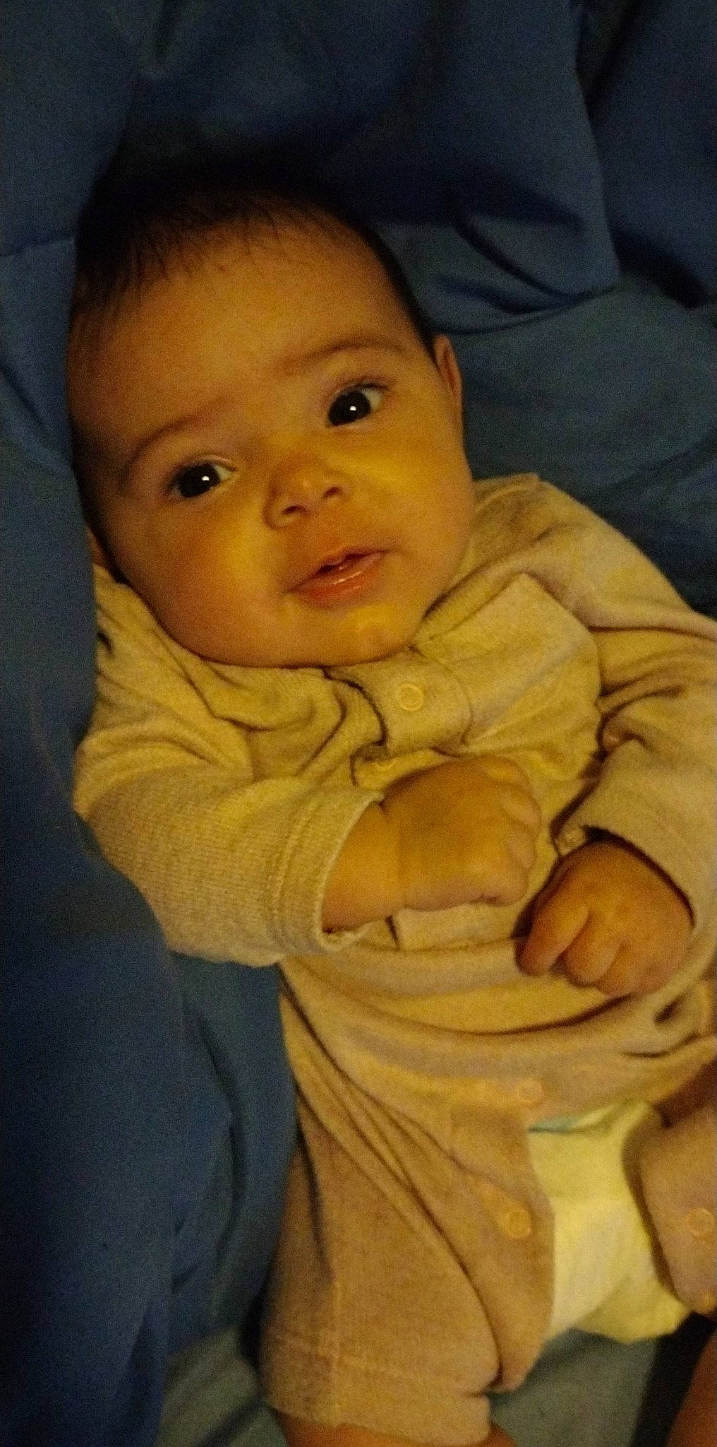 Emelia joined the competition — help win amazing prizes! baby, baby_toddler_clothing, cheek, comfort, eye, eyebrow, face, finger, forehead, gesture, hair, iris, lip, mouth, nose, person, skin, sleeve, smile, thumb