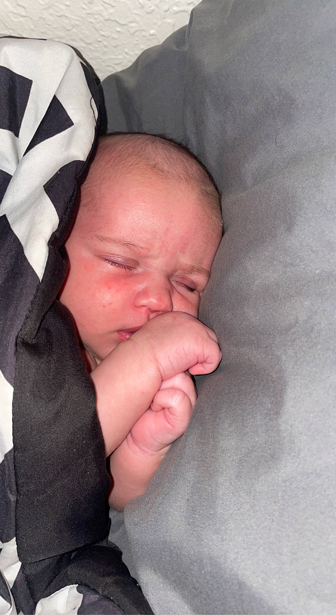 Nayeli joined the competition — help win amazing prizes! baby, baby_sleeping, baby_toddler_clothing, cheek, chin, comfort, ear, face, finger, gesture, hand, happy, lip, mouth, nail, nose, person, skin, sleeve, thumb